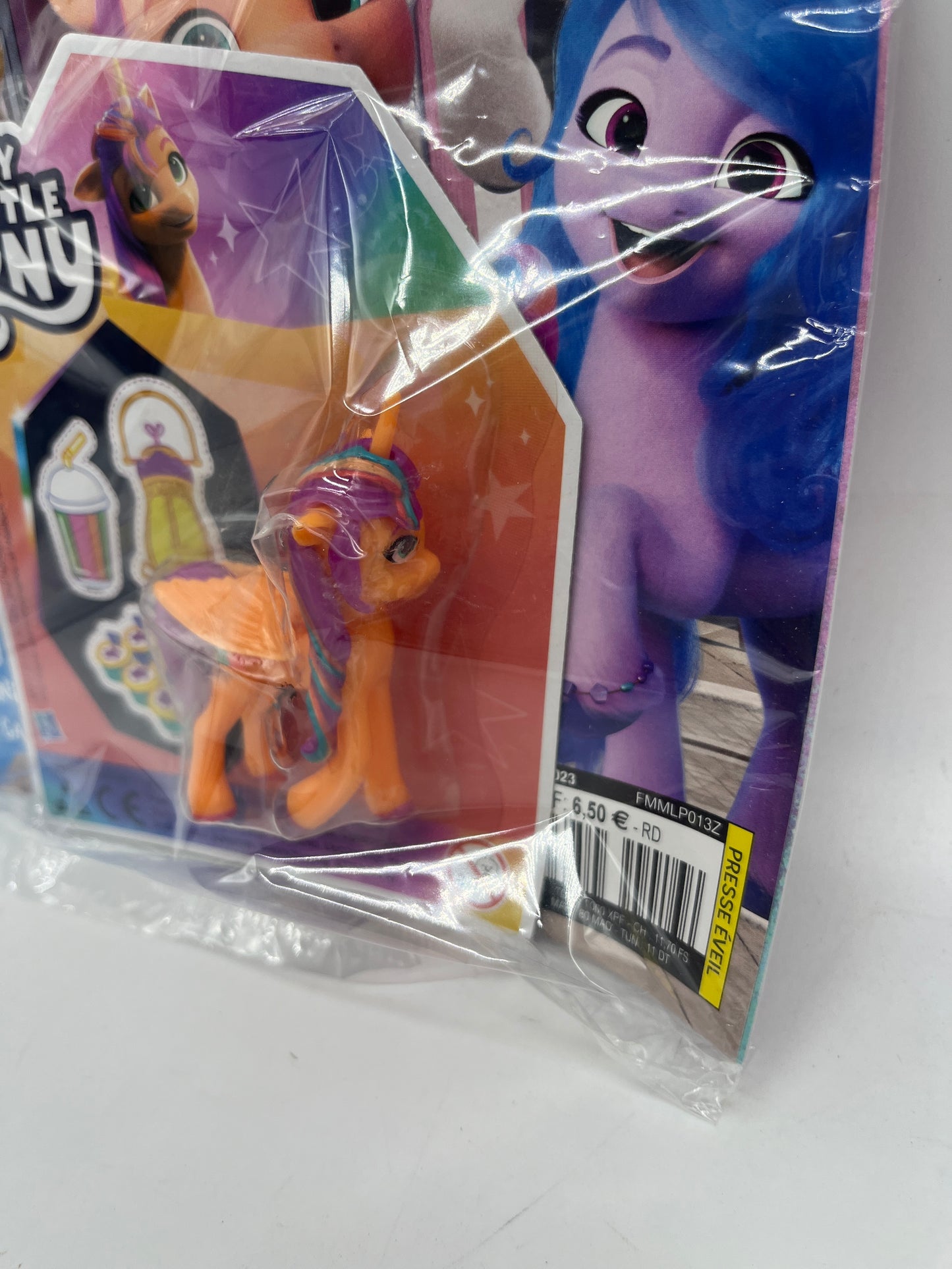 Livre d’activité Magazine My little Pony avec sa figurine Sunny poney orange Neuf