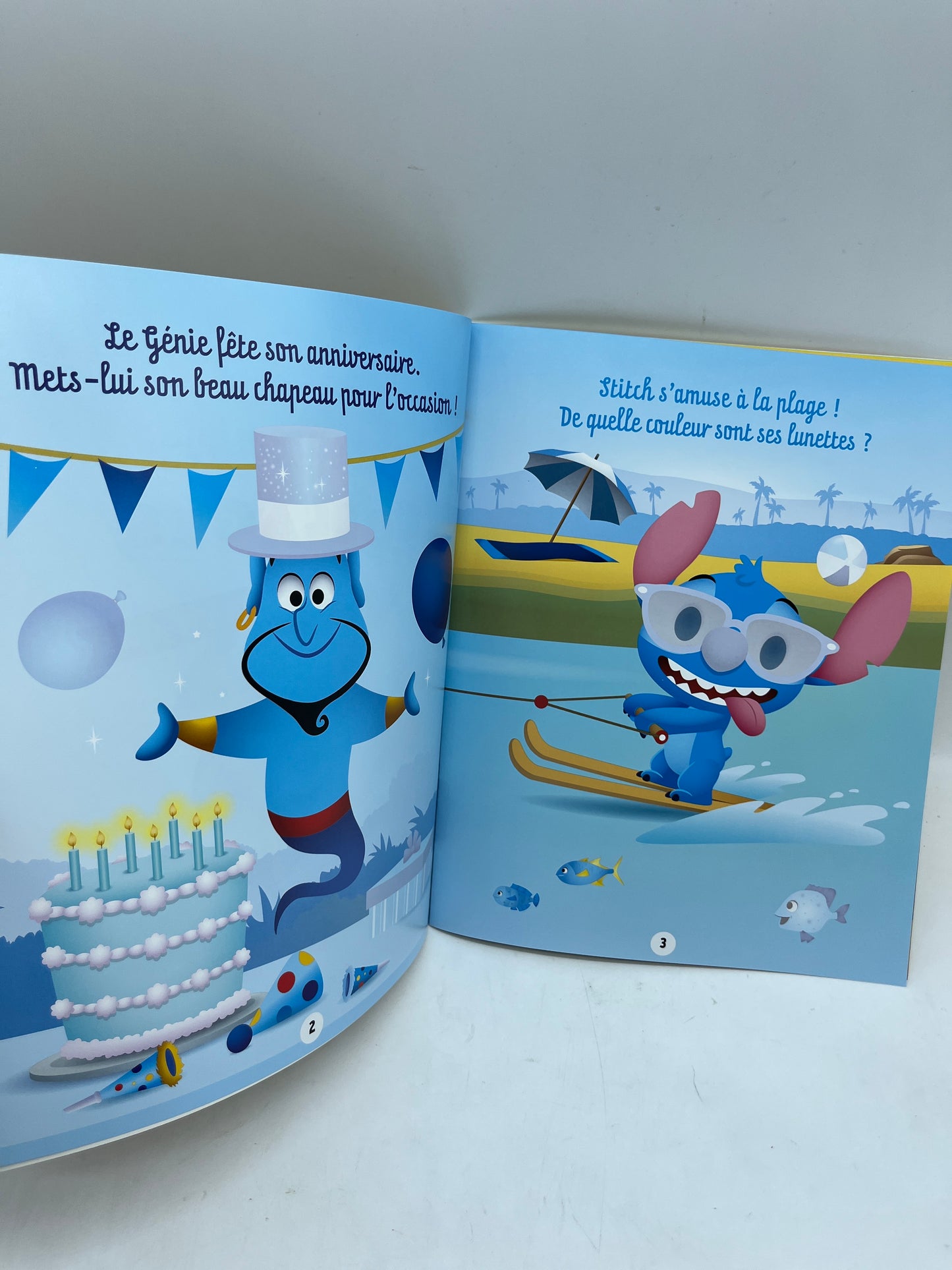Magazine livre d’activité Disney BabyMes premiers collages thème les saisons Histoire jeu activité Neuf