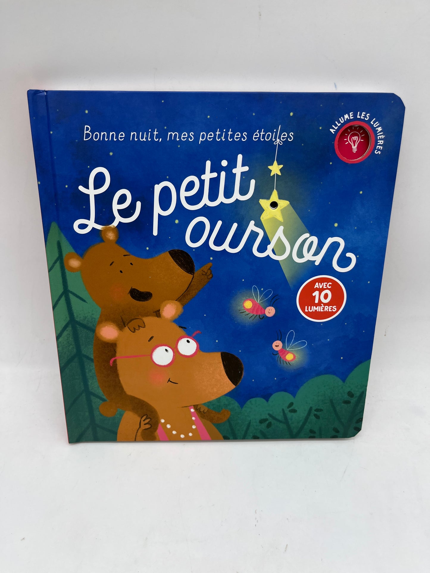 Livre histoire Bonne nuit mes petites étoiles modèle le petit Ourson livre lumineux tam tam edition Neuf