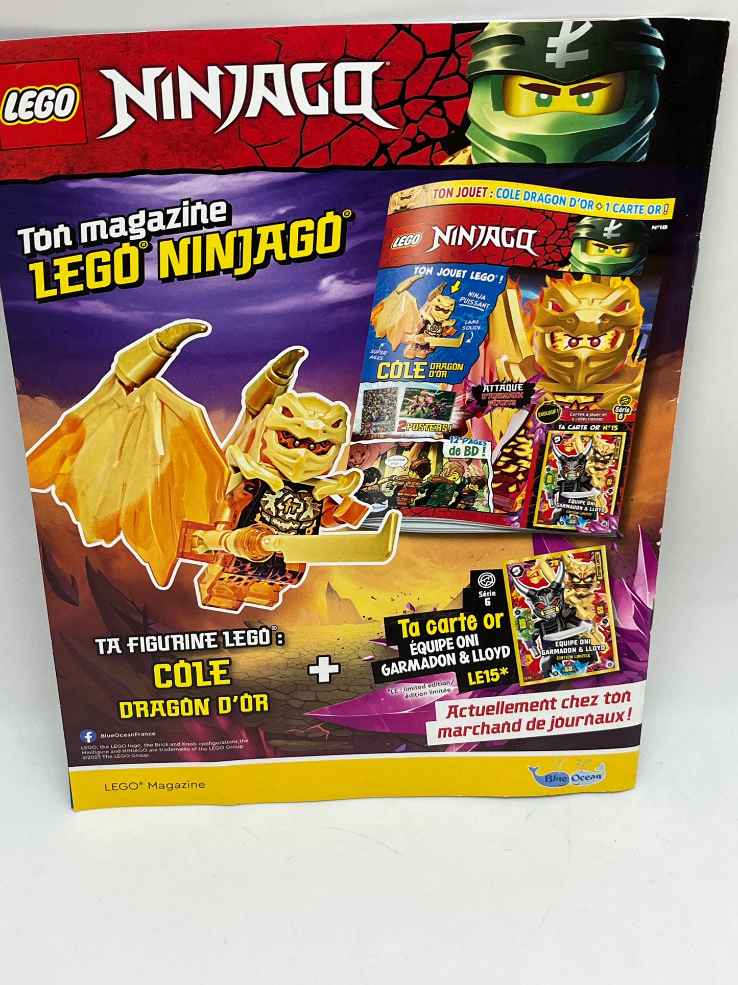 livre d’activité Magazine Lego Jurassic World avec sa mini figurine Numéro 10 neuf sous blister