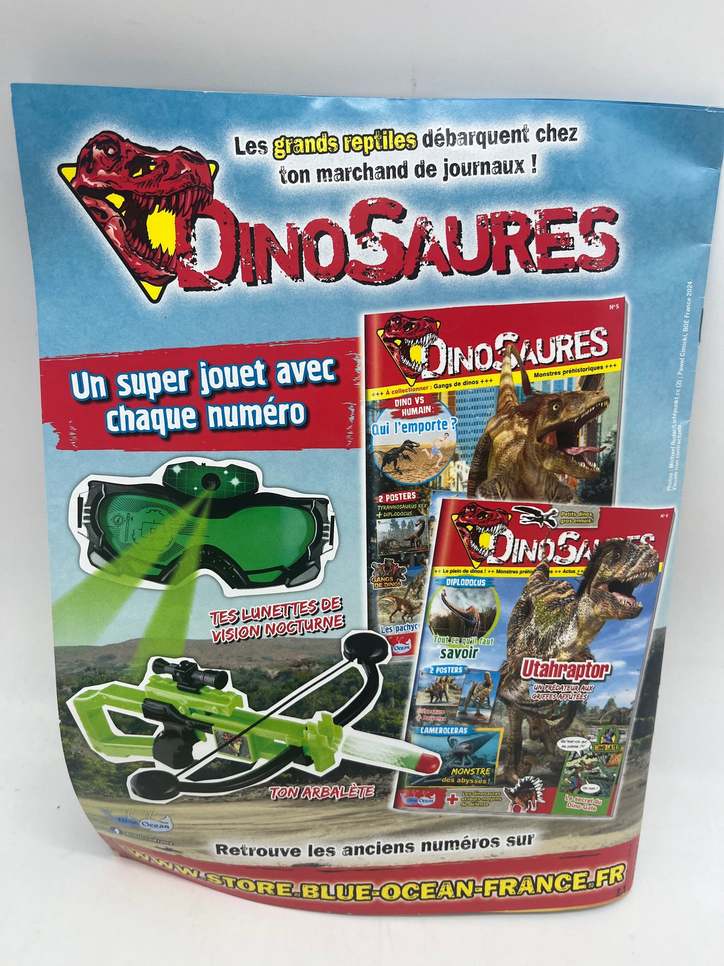 Livre D’activité magazine Playmobil mag presse avec sa figurine Rayan le plongeur des forces spéciales jamais ouvert Neuf