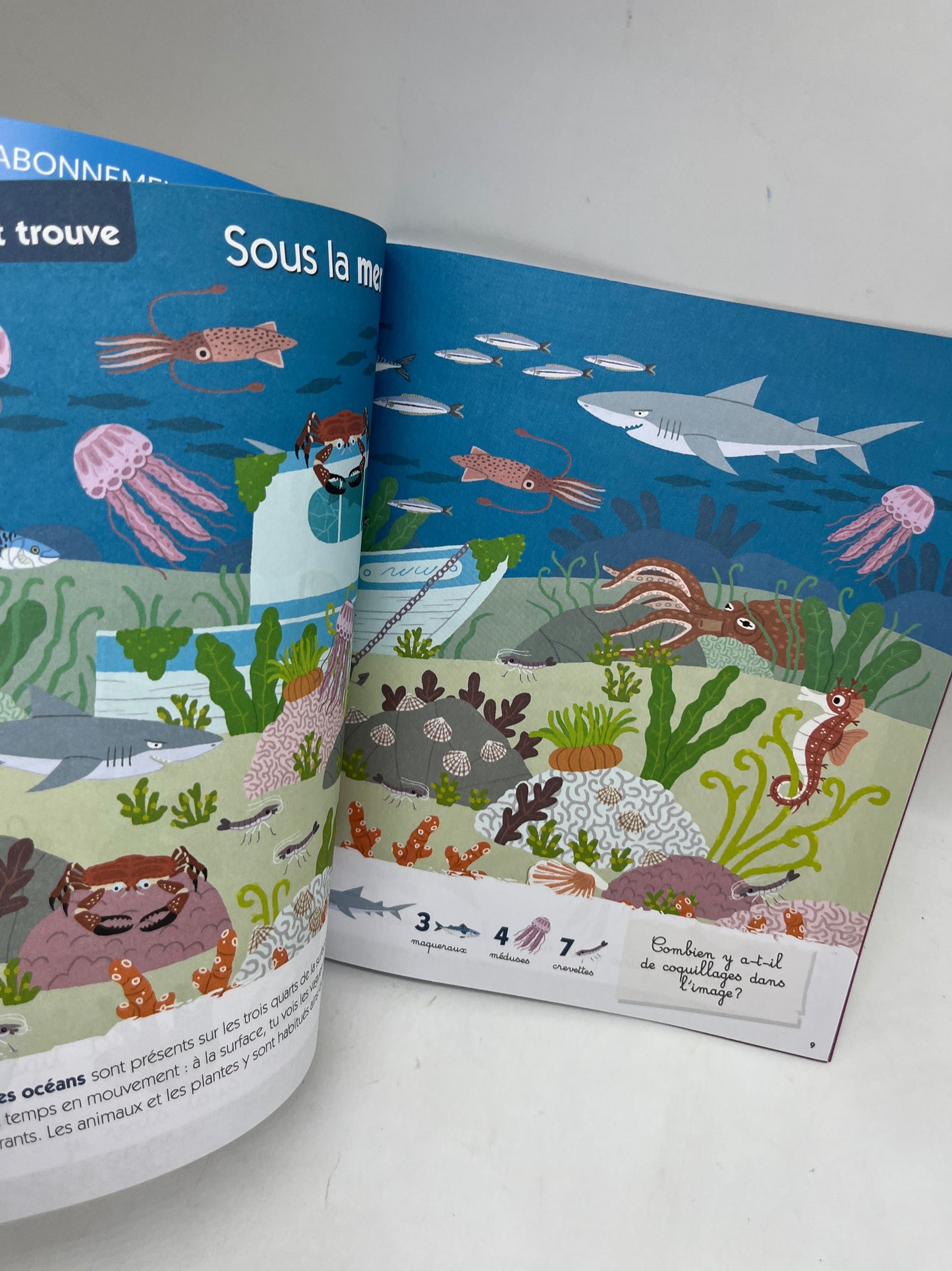 Livre d’activité Abricot Spécial Cherche et trouve modèle Hors serie thème à la jungle Neuf
