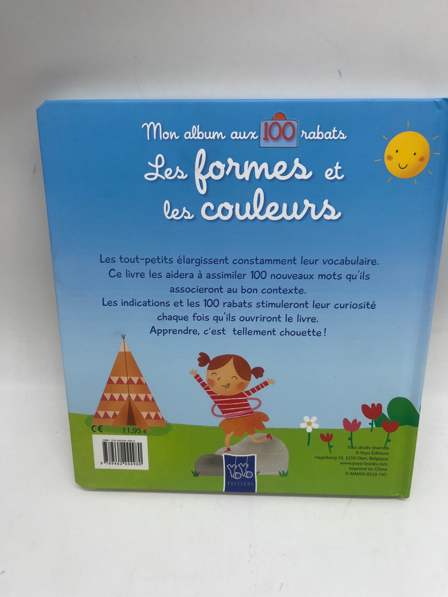 livre Cherche et trouve à Rabats Ludique Mon album avec 100 rabats thème les formes et les couleurs Neuf