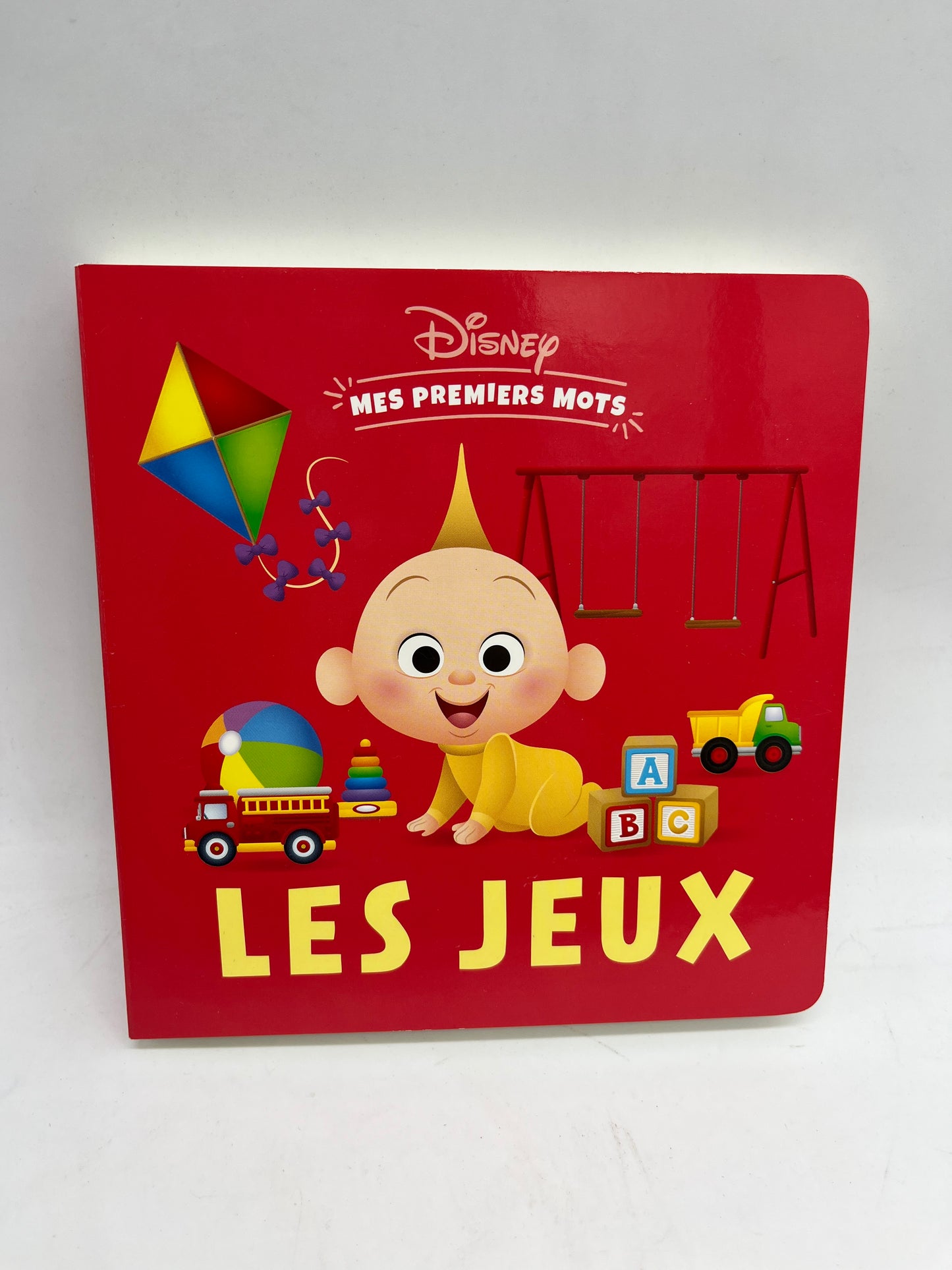 livre imagier mes premières mots Disney Baby thème les jeux entièrement cartonné Neuf