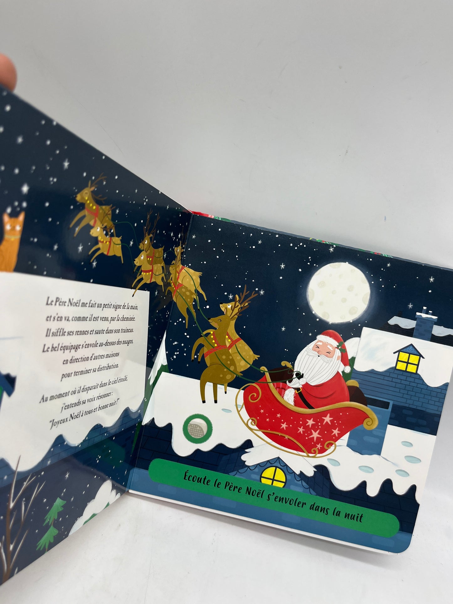 Livre Sonore La Nuit de Noël magique Neuf !