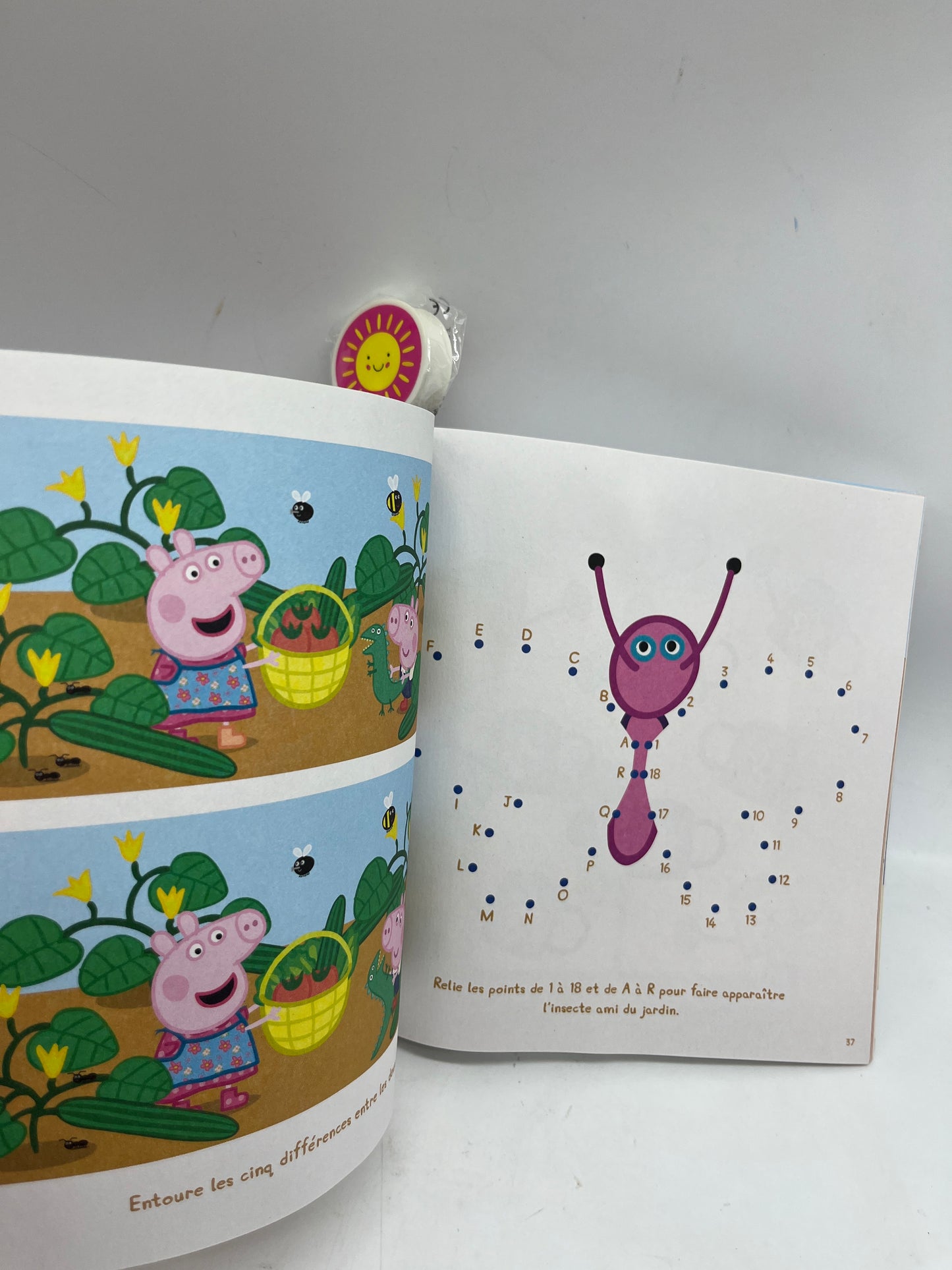 Livre d'activité 3- 6 ans 100% jeux Peppa pig Neuf avec son crayon Histoire jeux Thème Hiver Neuf (Copier)