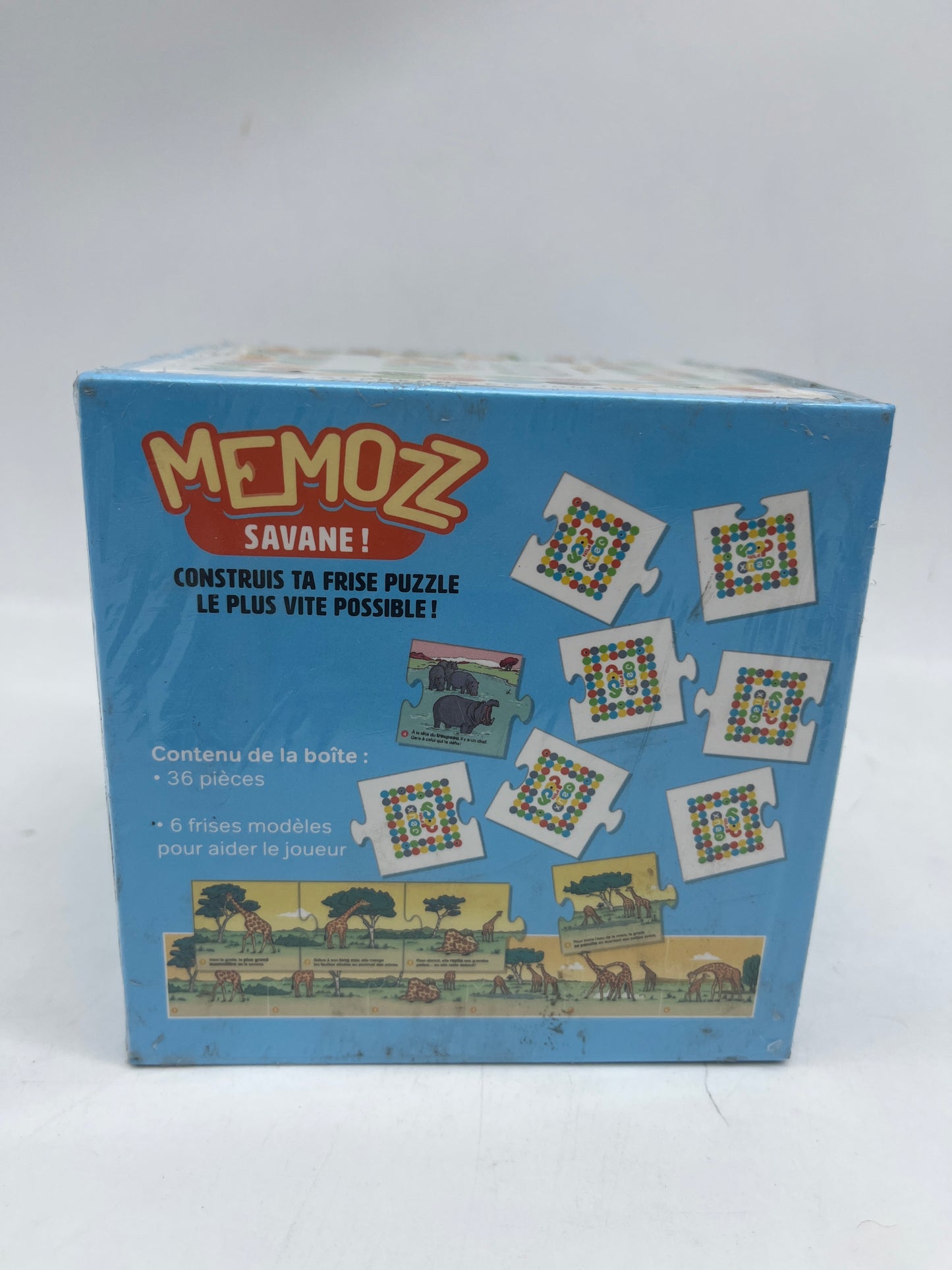 Jeu de société Jeu Memozz jeu de memory special savane ! Jeux Mes p’tits Docs Jeu mémoire et puzzle Neuf