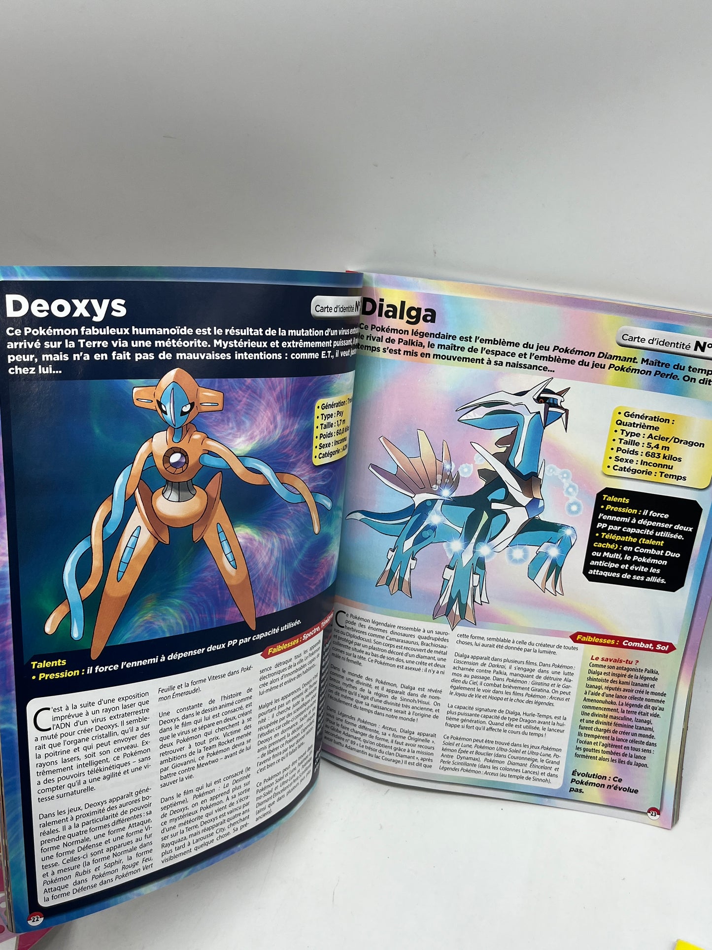 Livre d’activité Magazine Le Guide dès Pokémon + de 80 Pokémons neuf