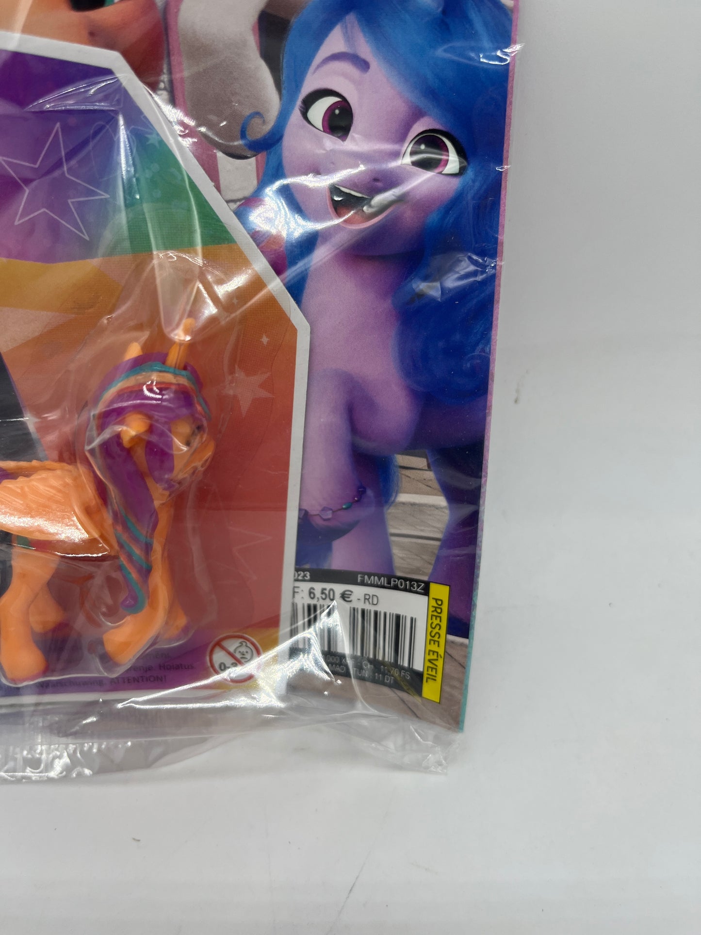 Livre d’activité Magazine My little Pony avec sa figurine Sunny poney orange Neuf