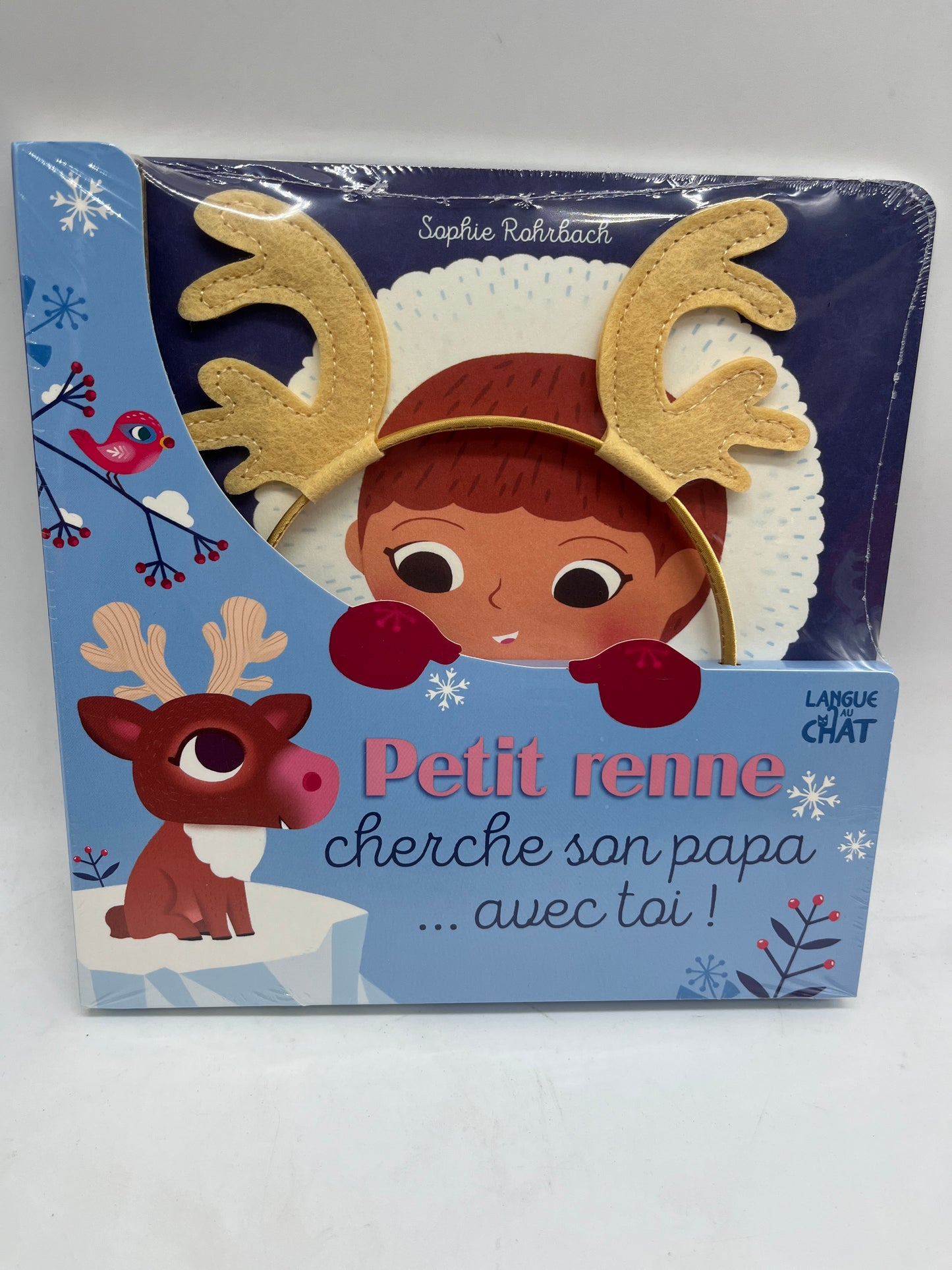 Livre de Noël Petit Renne Cherche son papa Neuf