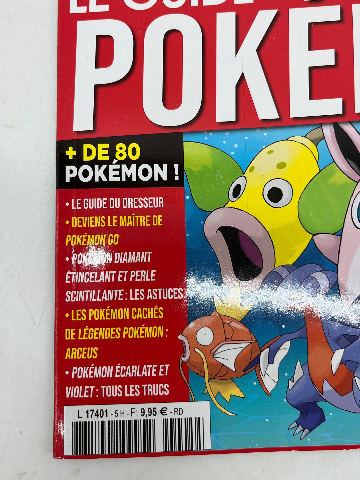 Livre d’activité Magazine Le Guide dès Pokémon + de 80 Pokémons neuf