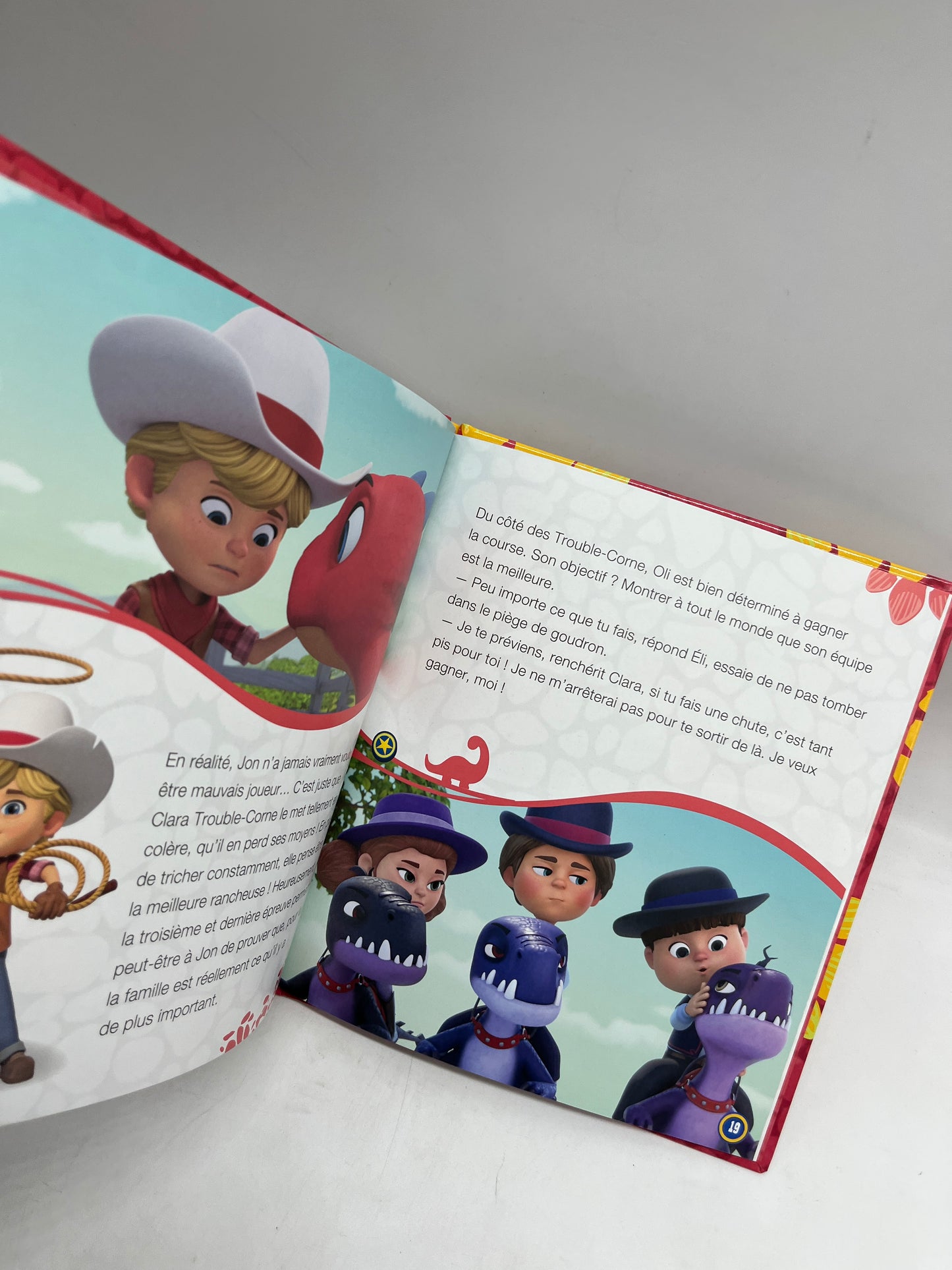 Livre histoire Disney DINO RANCH Le concours des DINO-Rancheurs Neuf Dinosaure