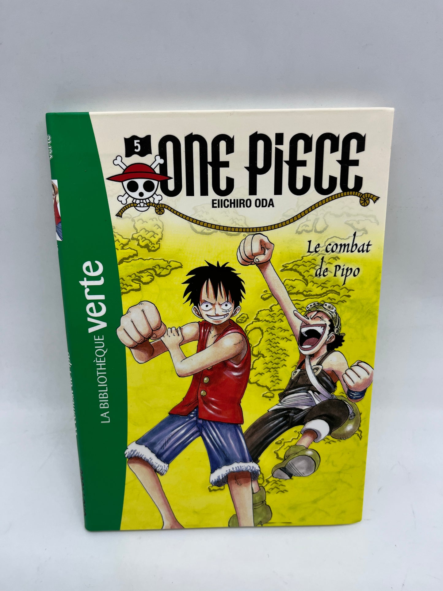 Livre histoire Ma bibliothèque verte One piece le combat de Pipo Neuf