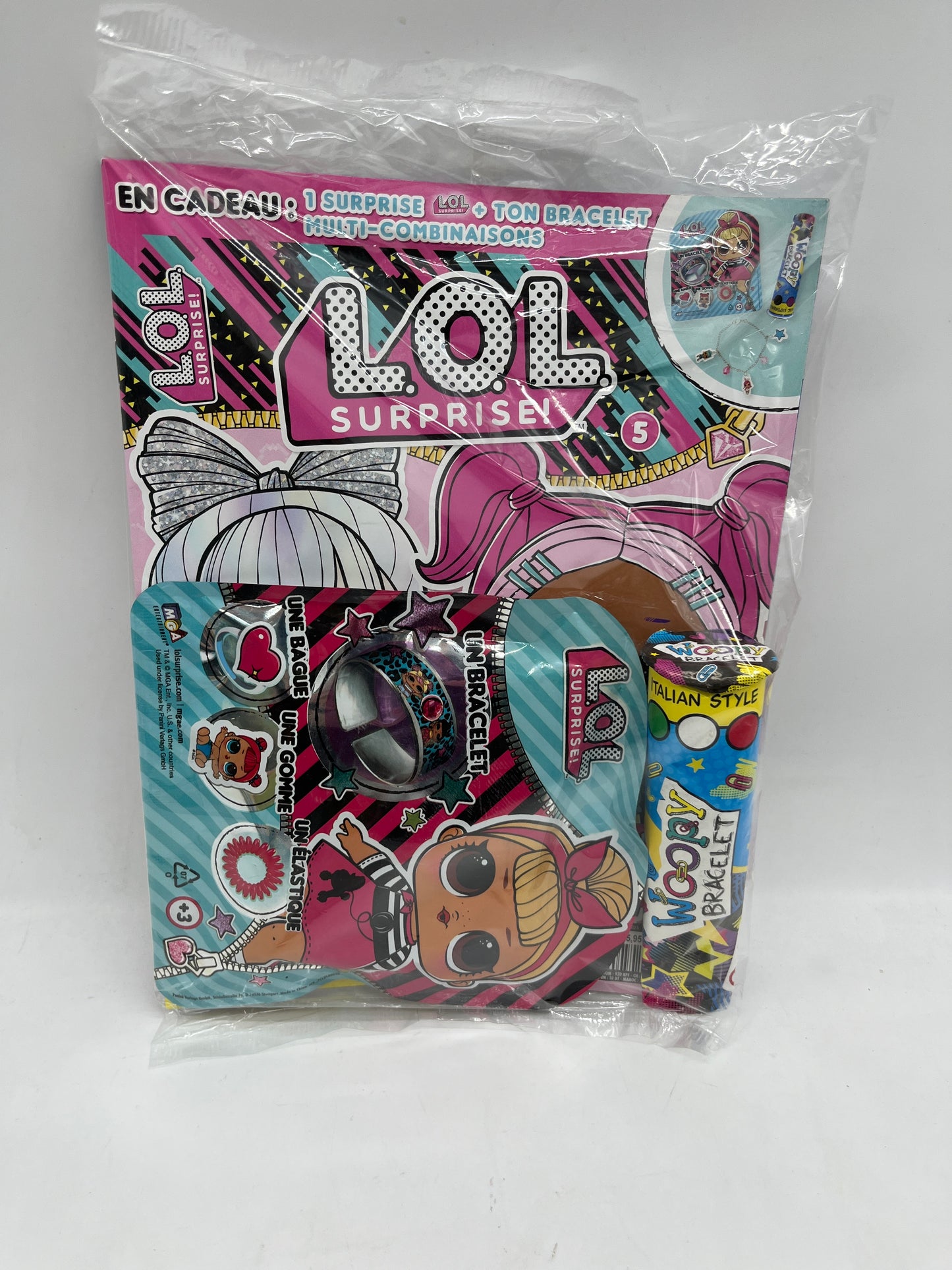 Livre d’activité Magazine disney LOL surprise avec ses 5 surprises numéro 5 Neuf
