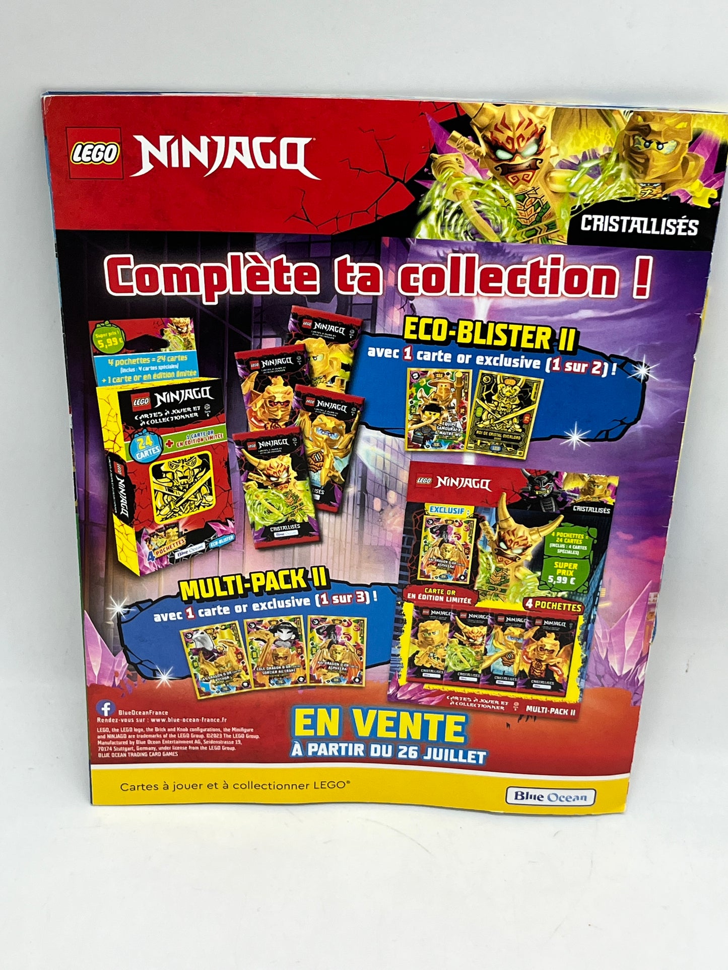 livre d’activité Magazine Lego city police avec sa mini figurine policier avec son avion Neuf
