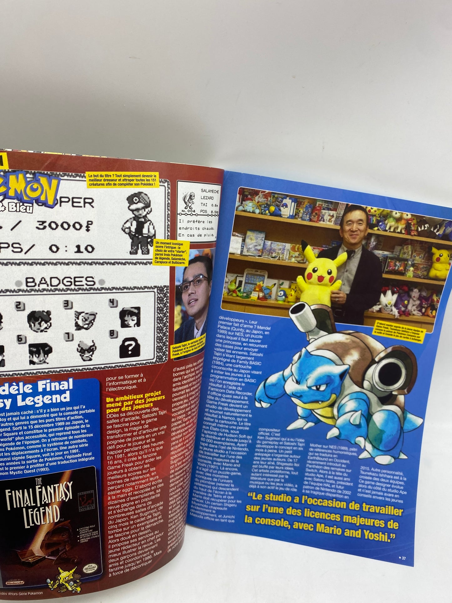 Livre Magazine Le grand guide Pokémon La fabuleuse histoire Pokémon 2024 Neuf !!