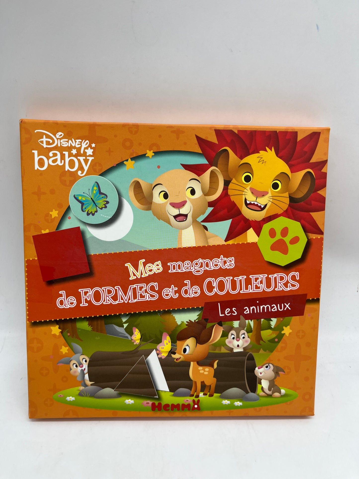 Pochette d’activité mes magnets de forme de couleur Disney baby théme les animaux neuf
