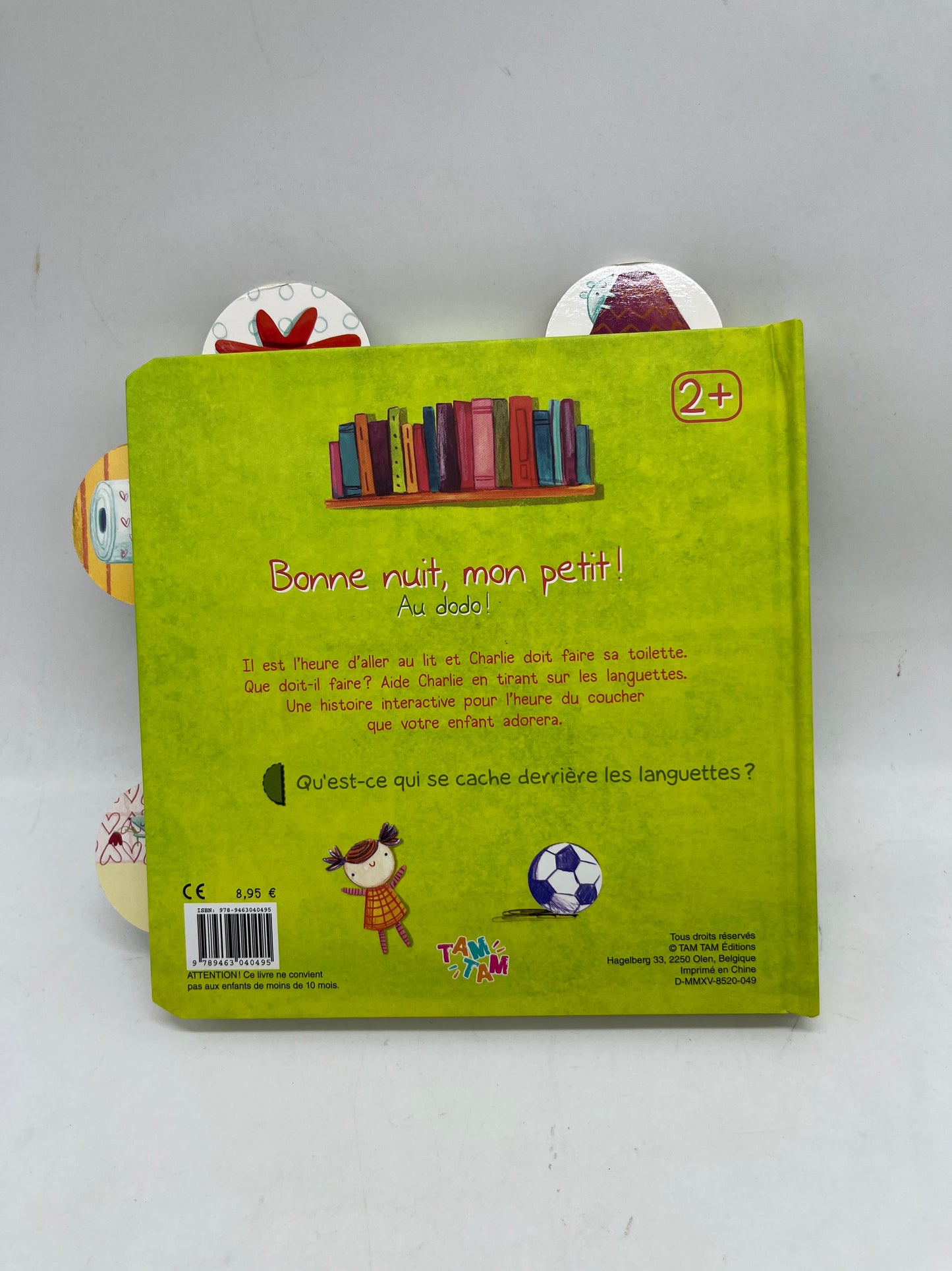 livre animé avec tirette Bonne nuit mon petit modèle au dodo ! Neuf
