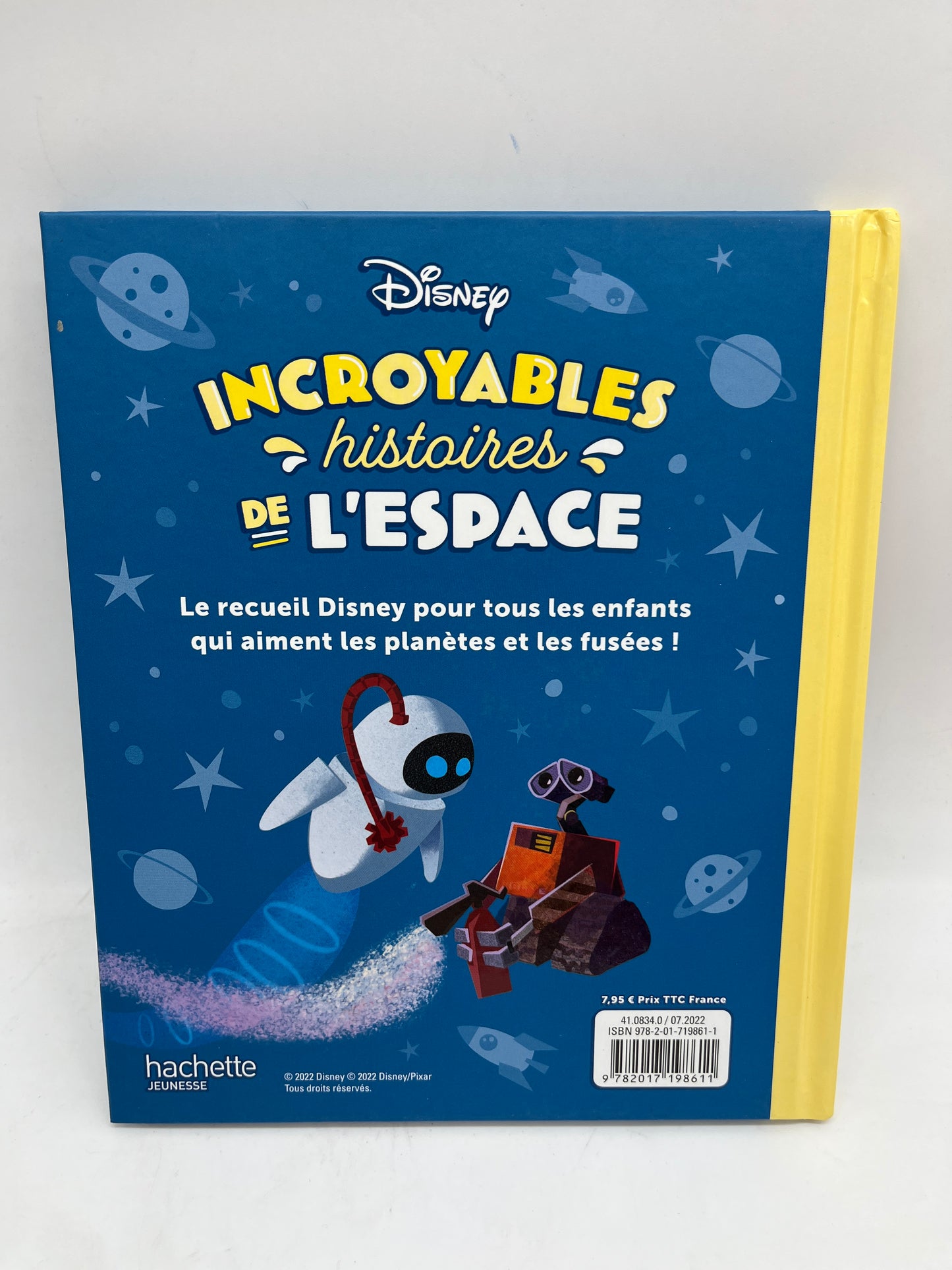 Livre 4 histoires Disney Thème dans l’espace avec Toy Story Wall. E Mickey Neuf