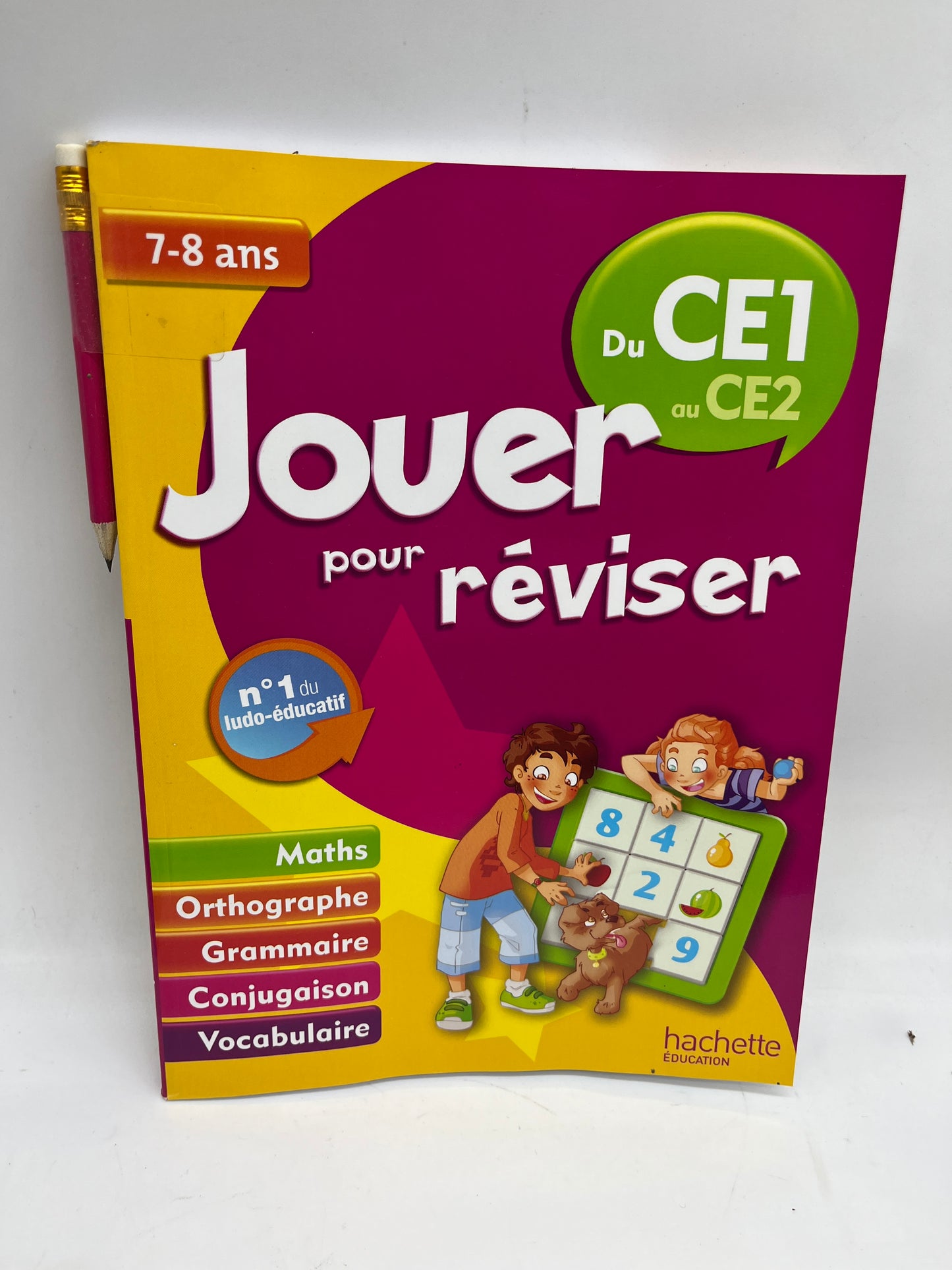 livre exercices d’activité Jouet pour réviser du ce1 au ce2 7 à 8 ans Neuf Methode Boscher Neuf