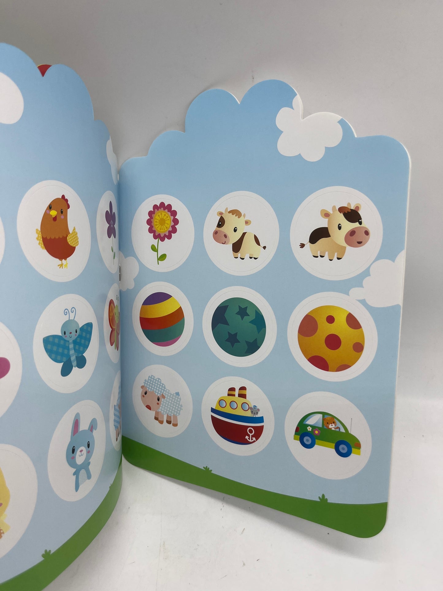Livre d’activité Magazine J’apprends les nombre 1 ans et plus modèle lapin avec autocollant repositionnable Neuf