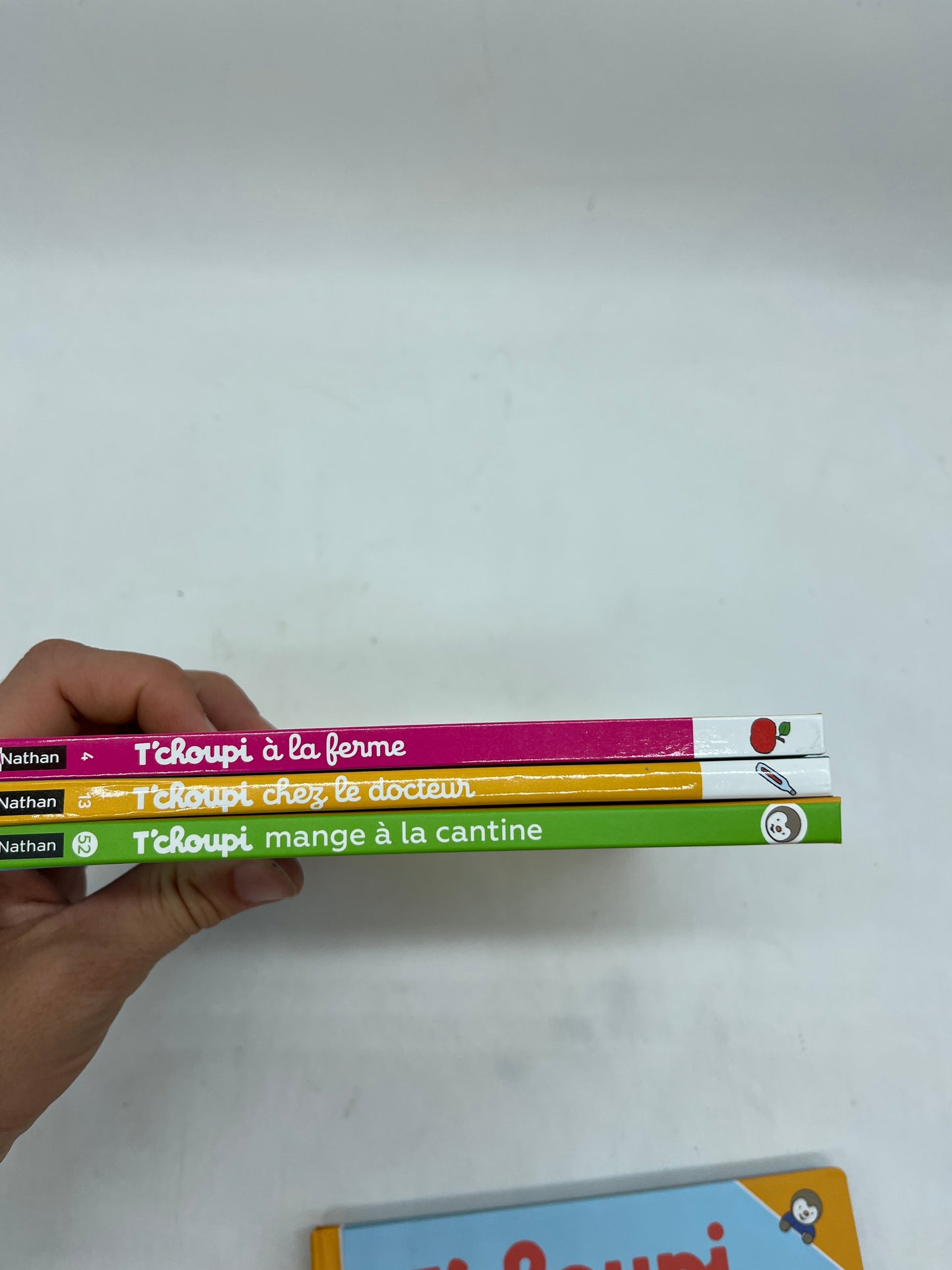 Lot de 3 livres Tchoupi Histoire à deux voix neuf jamais ouvert !