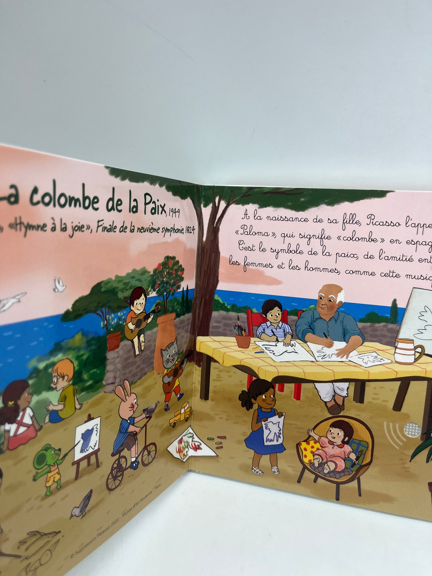 Livre Sonore Mon petit Picasso en musique Mes premières musiques à écouter Neuf