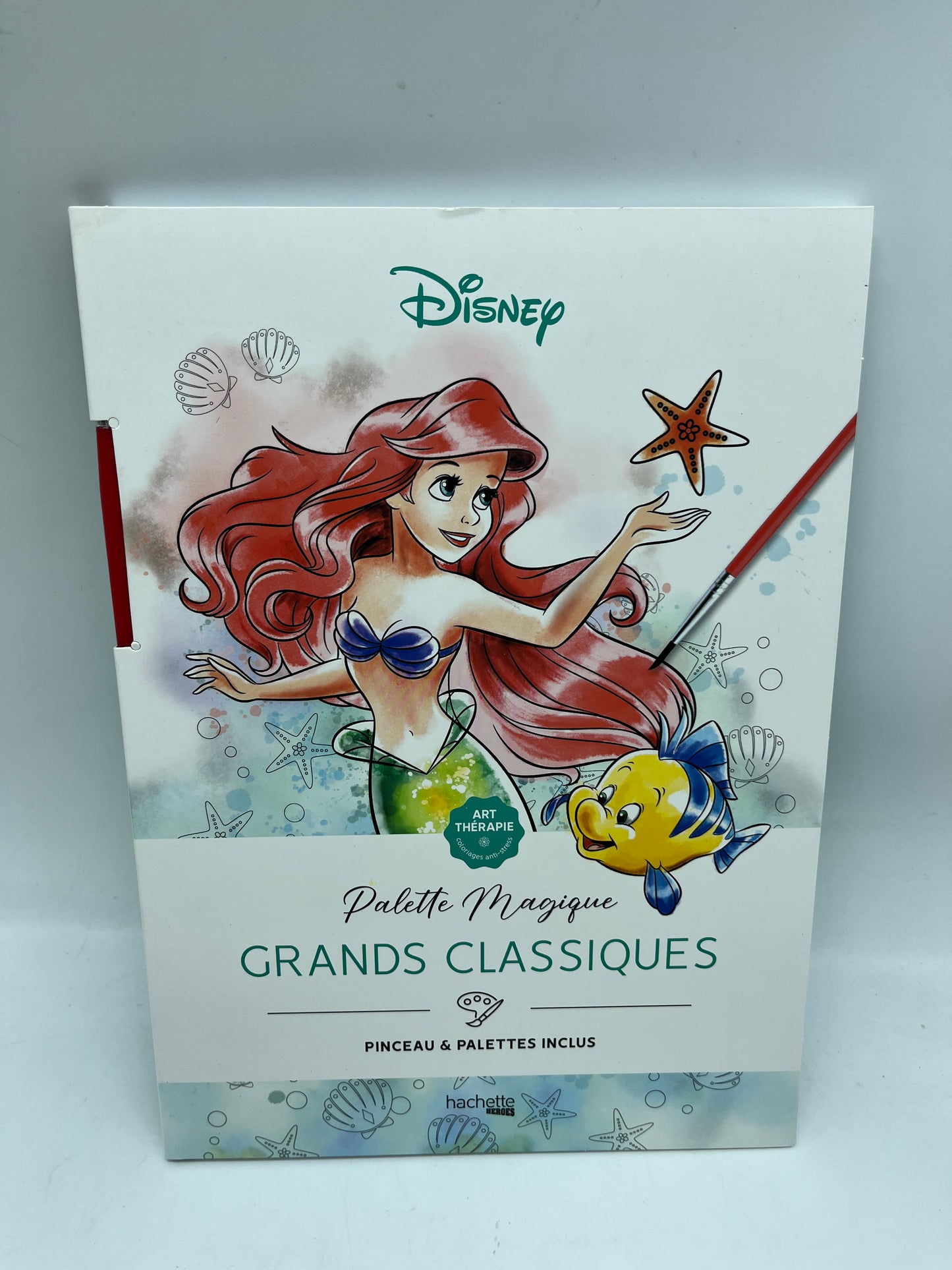 Livre d’activités Je peins Palette Magique Spécial Disney les grands classiques Peinture facile avec son pinceau et ses palettes inclus Neuf