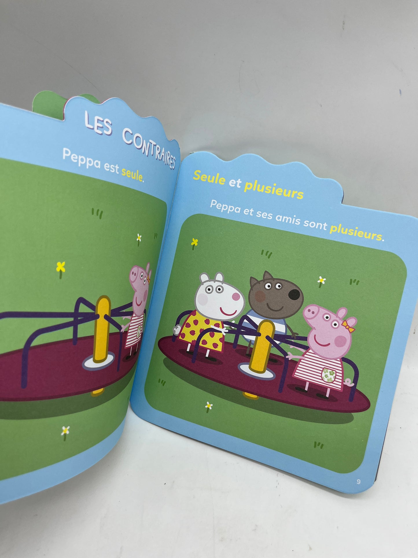 Livre d’activités Magazine À petit pas avec Peppa pig dès 1 ans avec gommettes jeux histoire Neuf