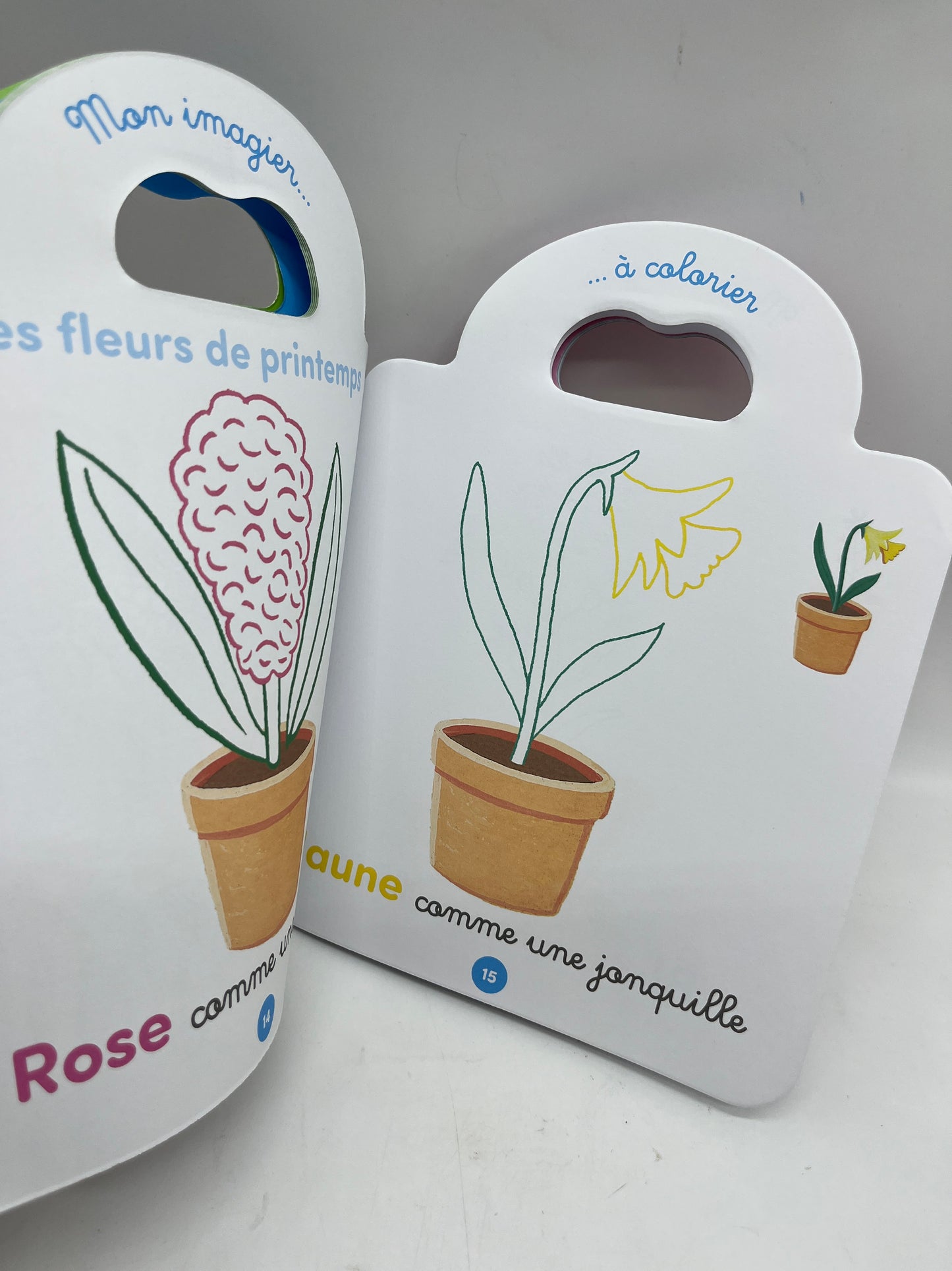 Livre d’activité Magazines Je colorie avec Petit ours brun thème Printemps Neuf