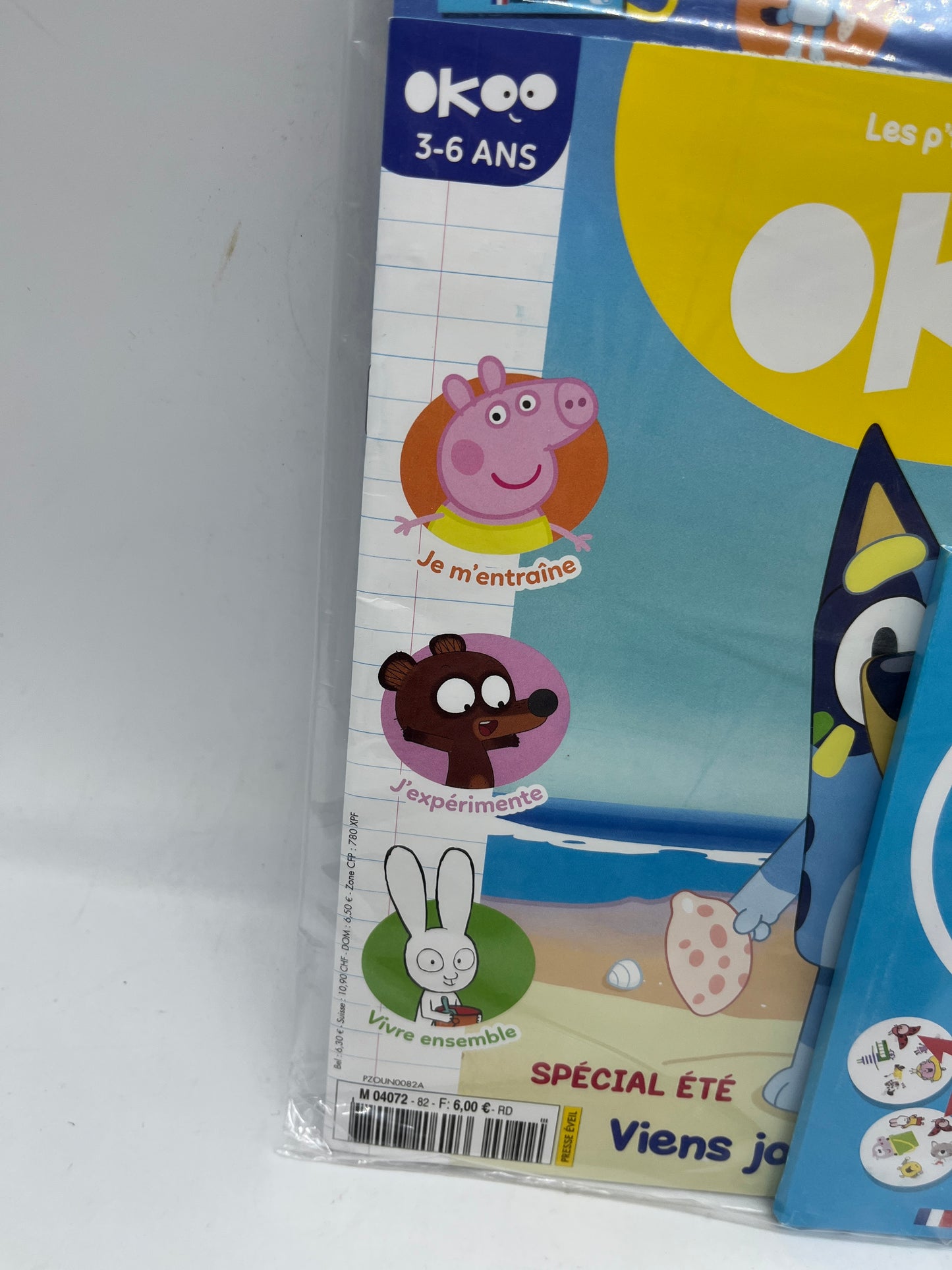 magazine livre d’activité Des p’tit heros Okoo Pig tchoupi zou avec son jeu de société DOBBLE