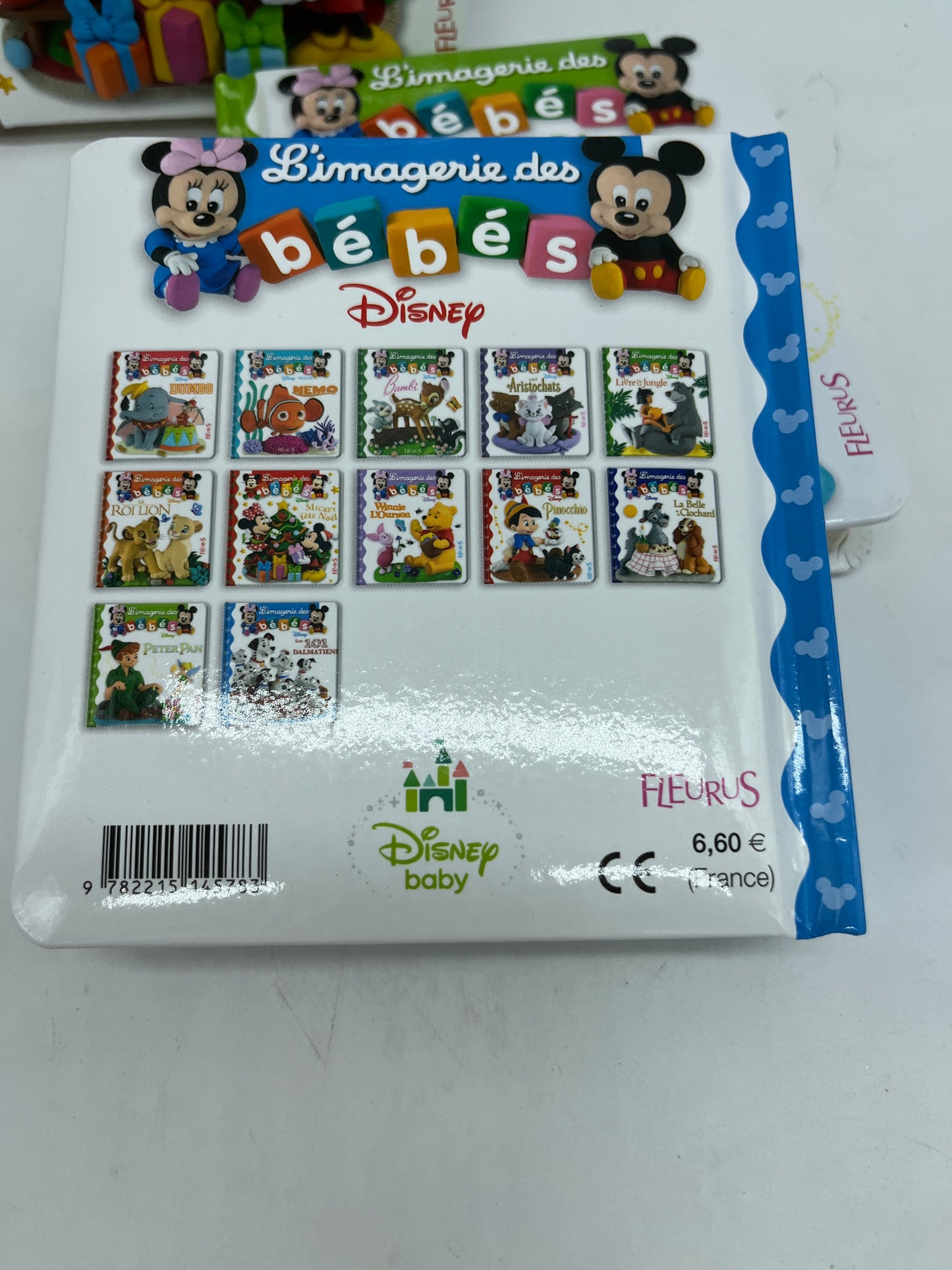 Lot de 3 livres Imagerie des bébés Éditions Fleurus Spécial Disney Neuf