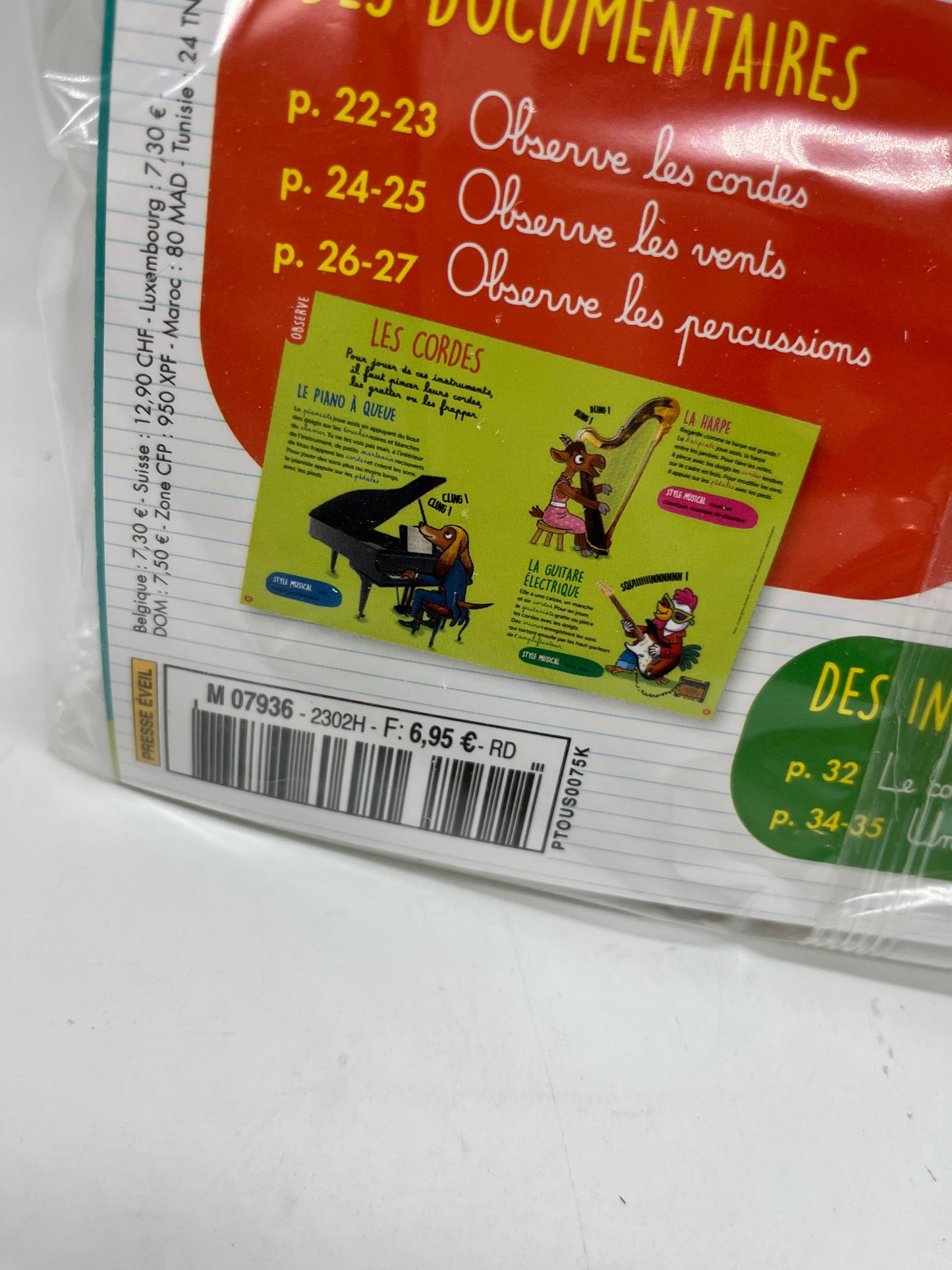 Magazine Hors séries Comptines pour les petits Avec Cd et son banjo thème à la ferme Neuf sous blister