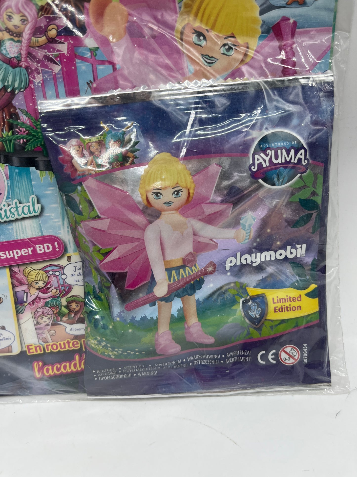 Livre D’activité magazine Playmobil Ayuma Fée numéro 4 avec sa figurine Fée jamais ouvert Neuf