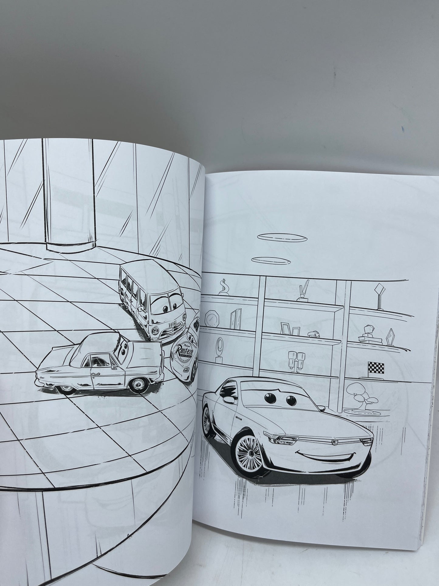 Livre d’activités Coloriages Maxi colo Disney Spécial Cars 3 voitures véhicules Neuf