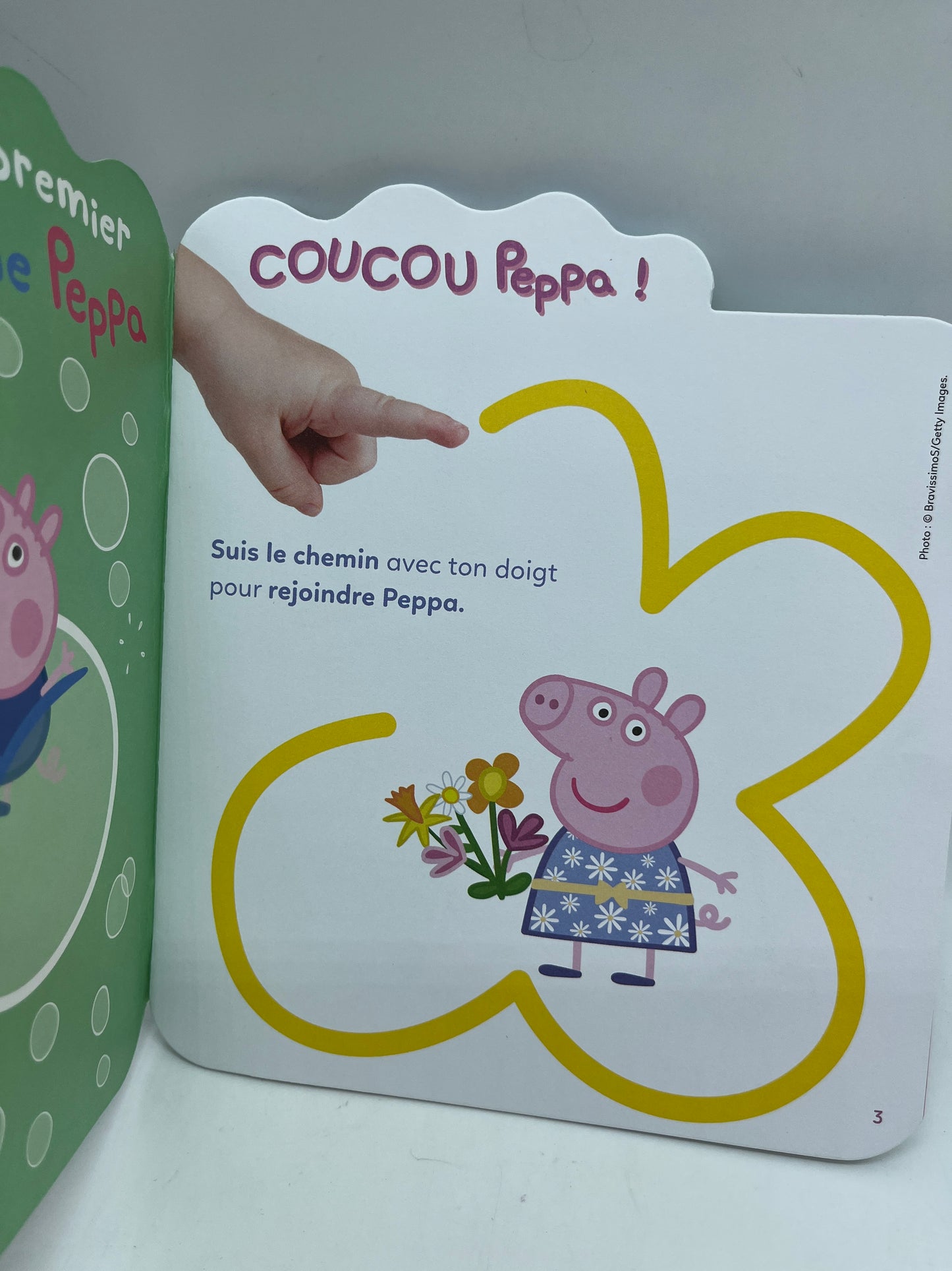 Livre d’activités Magazine À petit pas avec Peppa pig dès 1 ans avec gommettes jeux histoire Neuf