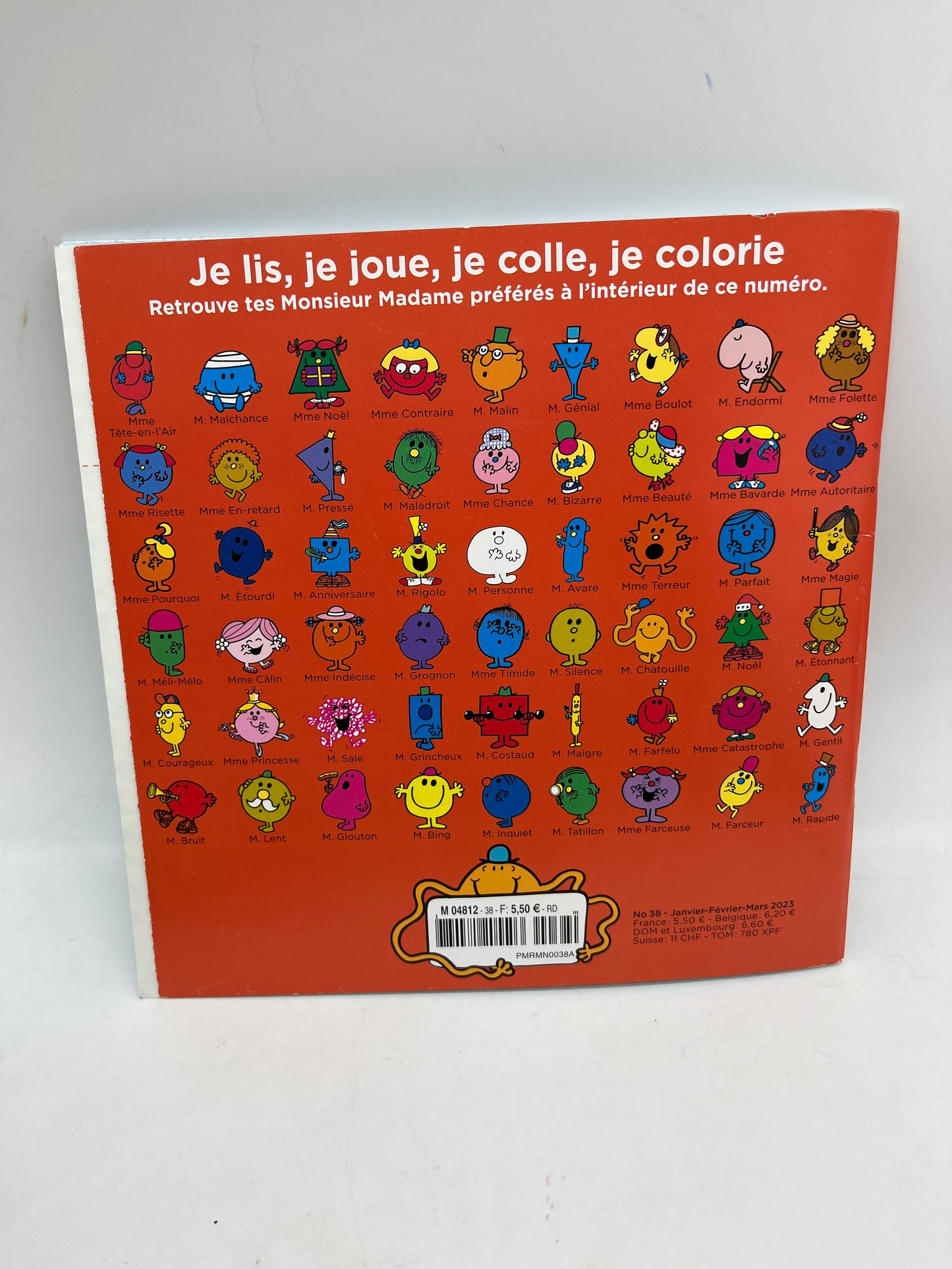 Livre d’activité Magazine Le journal des Monsieur Madame Mme Magie au pôle Nord Neuf