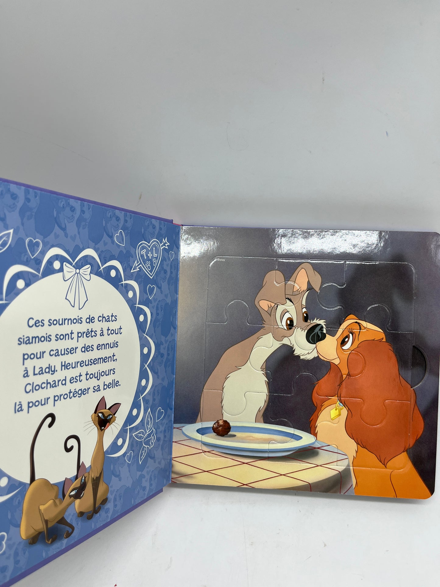 Mon Petit Livre Puzzle Nos plus belles histoires Disney avec ses 5 histoires Puzzle de 9 pièces Neuf !