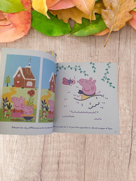Livre d'activité 3- 6 ans 100% jeux Peppa pig Neuf avec son crayon !