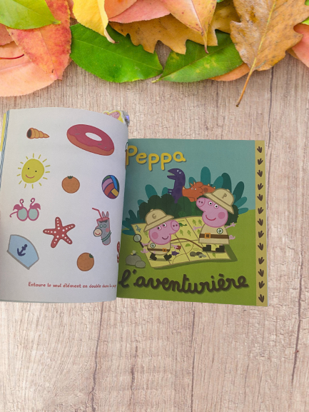 Livre d'activité 3- 6 ans 100% jeux Peppa pig Neuf avec son crayon !