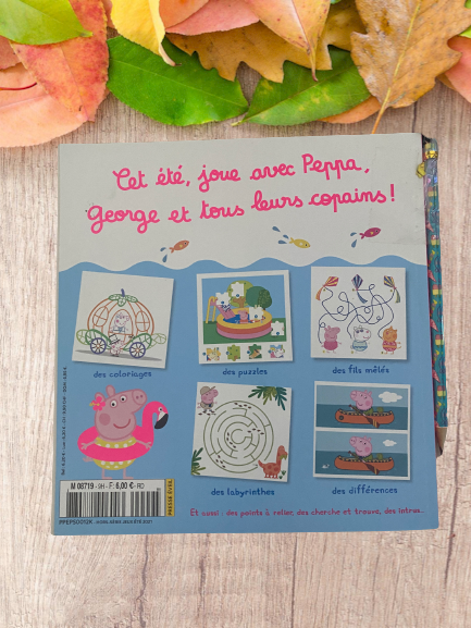 Livre d'activité 3- 6 ans 100% jeux Peppa pig Neuf avec son crayon !