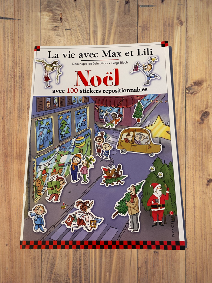 Max et Lili - Livre d'activités - Mon livre de Noël - Dominique de