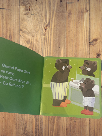 Livre Petit Ours Brun aime son papa Modèle entièrement souple Neuf !