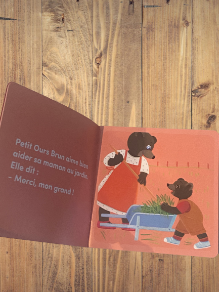 Livre Petit Ours Brun aime sa maman Modèle entièrement souple Neuf !