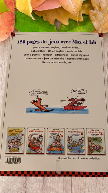 Le grand livre jeux Max et Lili numéro 7 Jeux activé Neuf