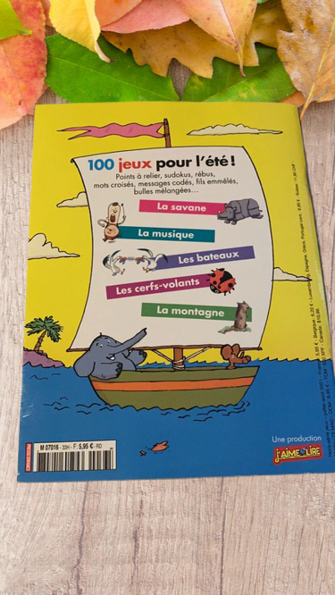 Livre mes premiers j'aime lire à faire tout seul modéle été Neuf !