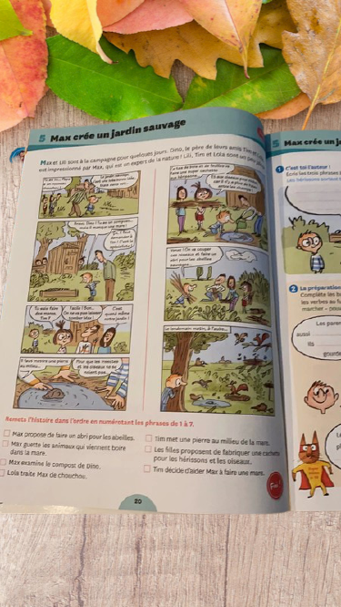 Cahier de vacances Max et Lili 8-9 ans CE2 CM1 Neuf