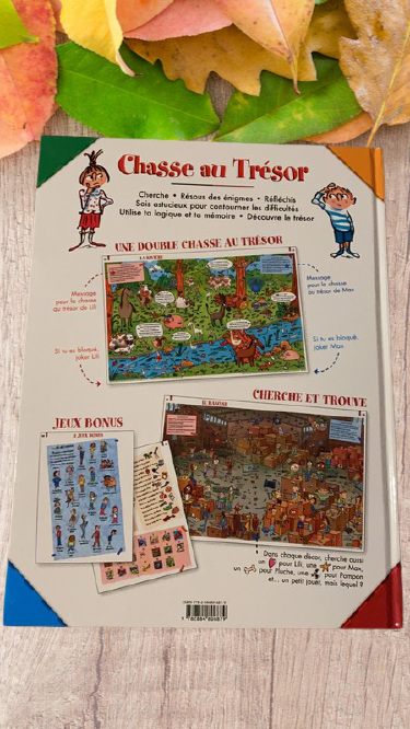 Livre Chasse aux trésor Cherche et trouve Max et lili Neuf