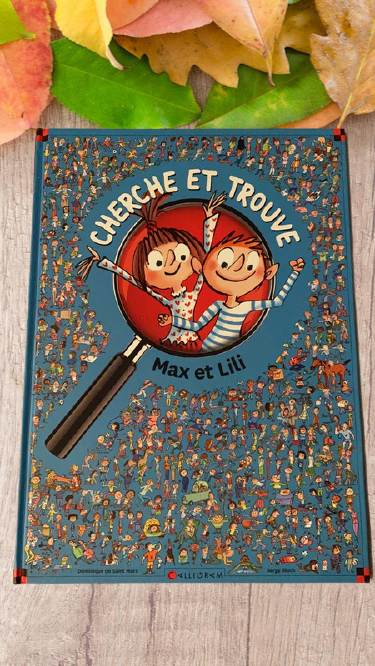 Livre Cherche et trouve Max et lili Neuf