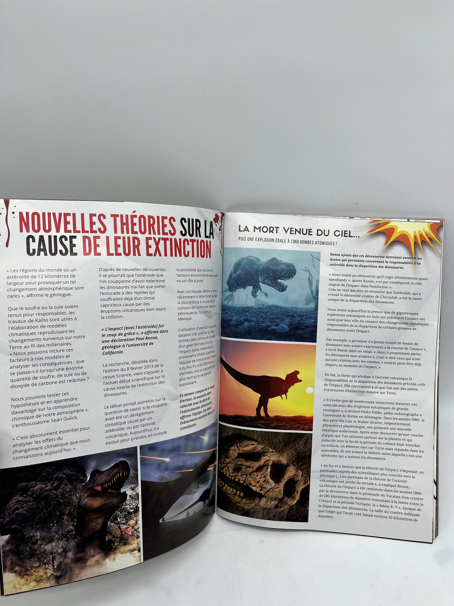 Livre d’activité Magazine Planète Dino Special Dinosaures avec poster Neuf